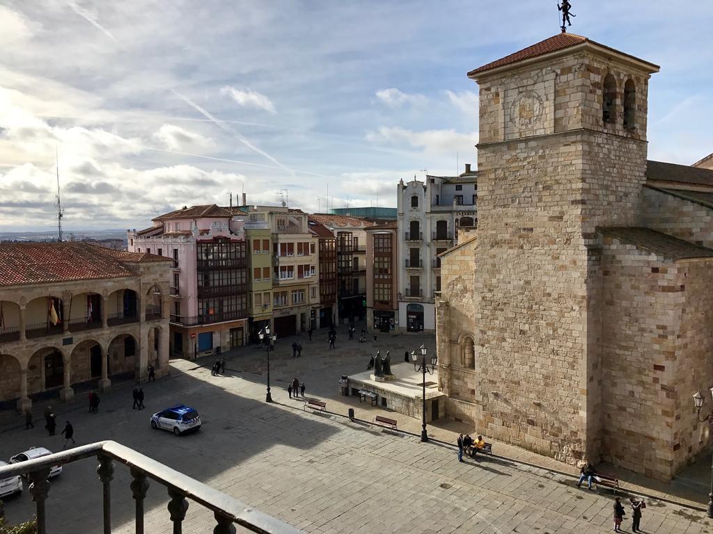 Apartamento Plaza Mayor Apartment Zamora Luaran gambar